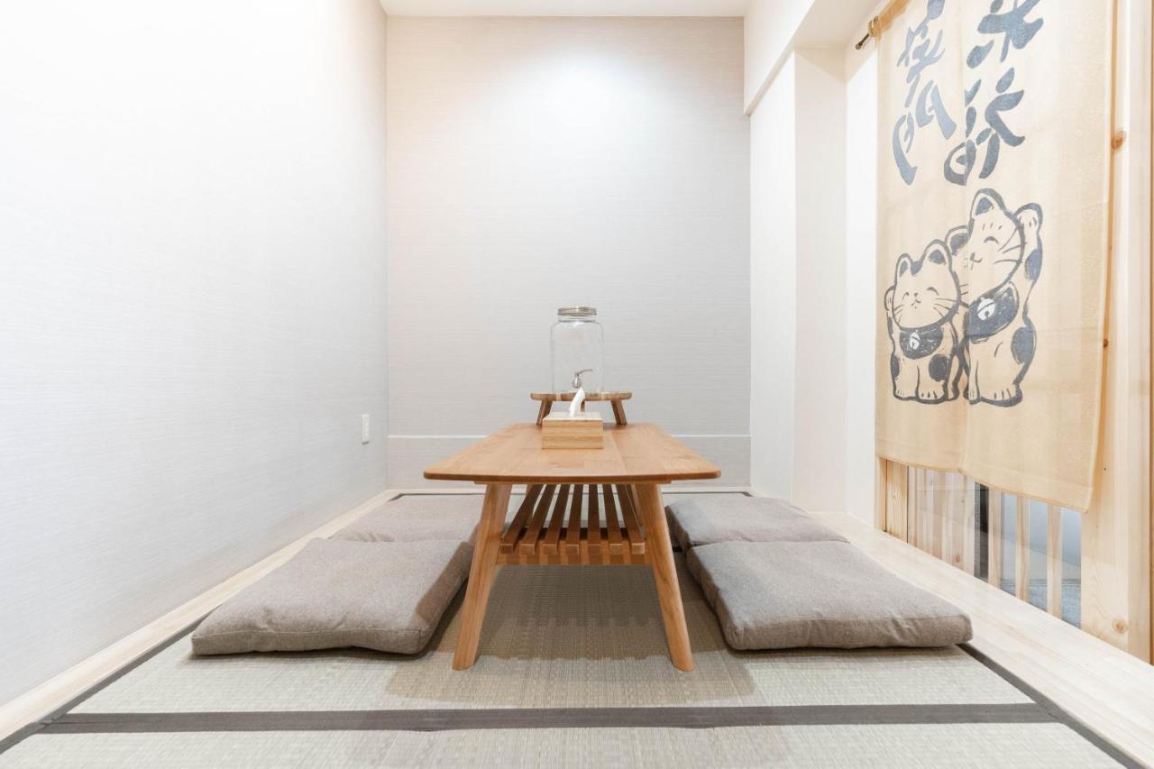 Ferienwohnung 大阪道顿堀 铁甲猫の家 Exterior foto