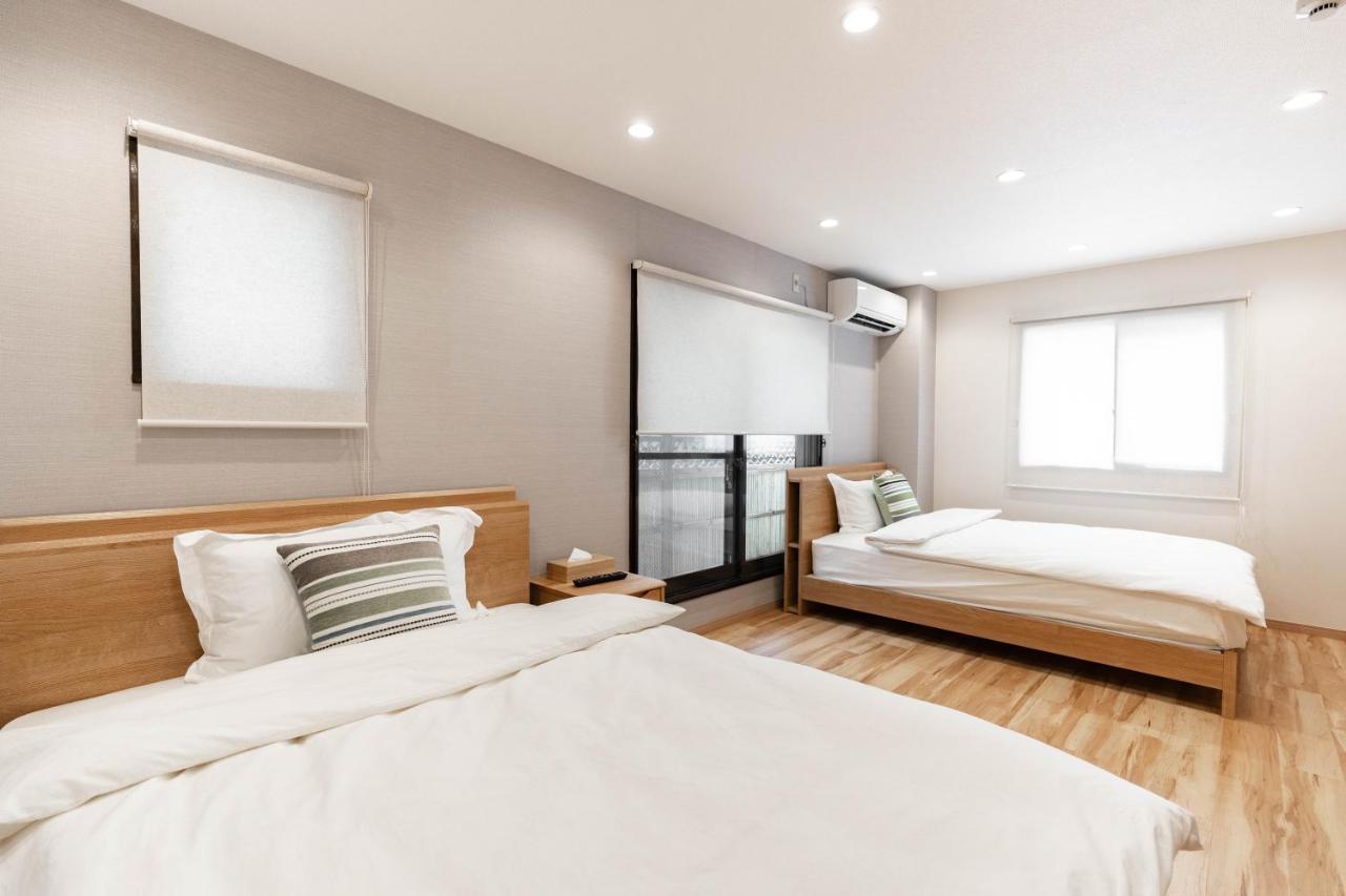 Ferienwohnung 大阪道顿堀 铁甲猫の家 Exterior foto