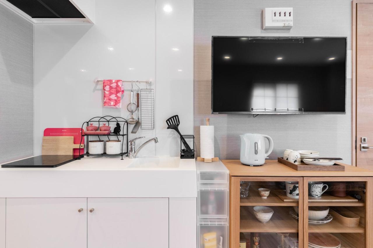 Ferienwohnung 大阪道顿堀 铁甲猫の家 Exterior foto