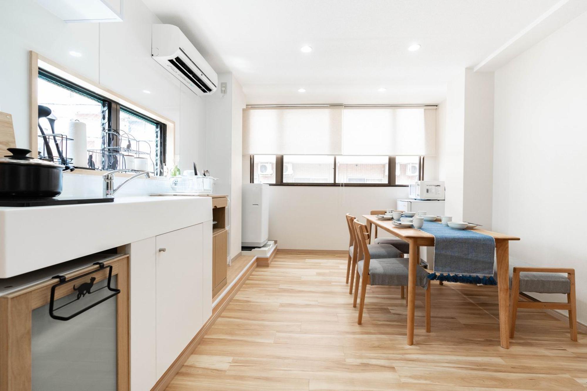 Ferienwohnung 大阪道顿堀 铁甲猫の家 Exterior foto